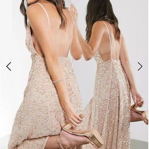 Brand New ASOS EDITION embellished cami midi dress